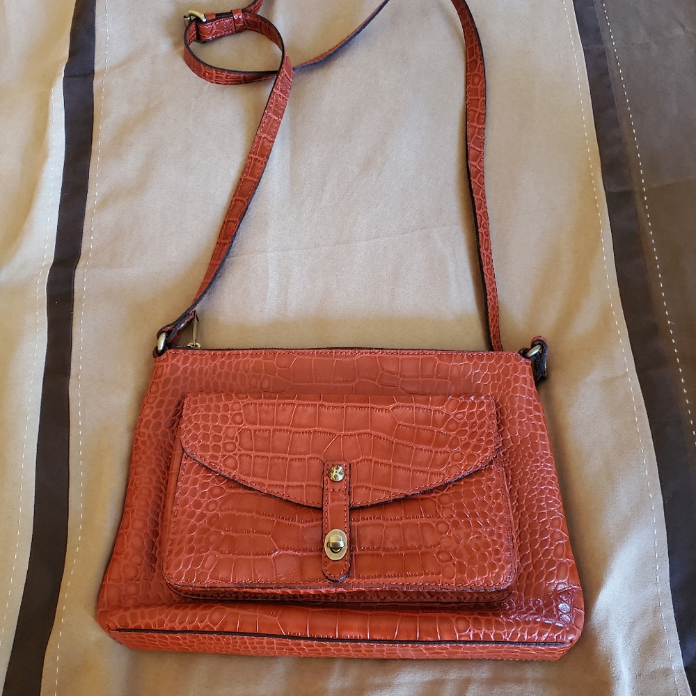 Patricia Nash Crossbody Croc Embossed